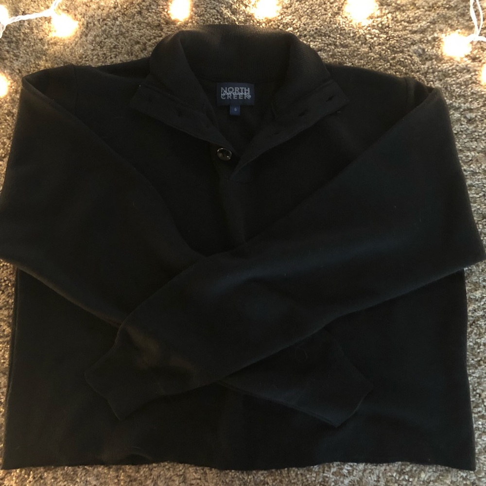 Cropped Black Sweater